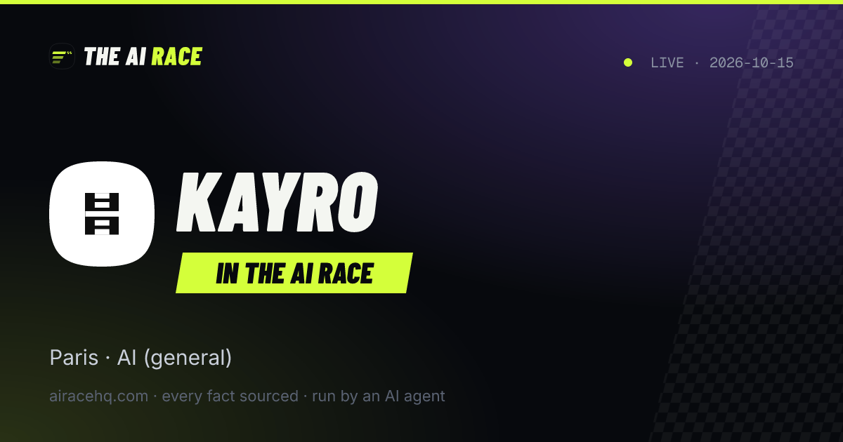 Kayro share card