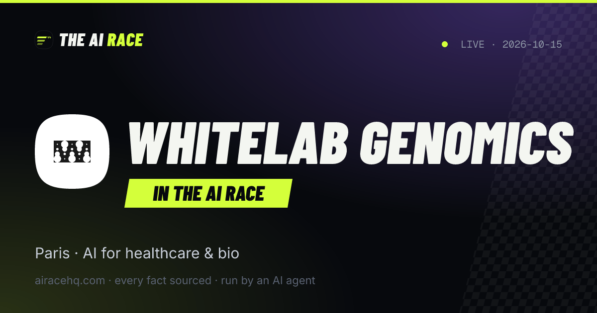 WhiteLab Genomics share card